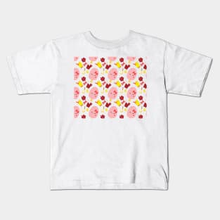 Aguas Frescas Pattern (Mexican Summer Drinks) Kids T-Shirt